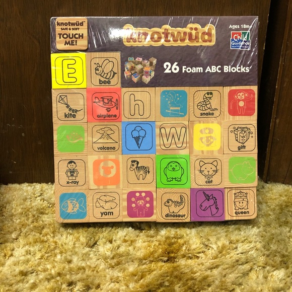 abc foam blocks